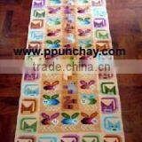 Woven Wool Tapestry / Woven Wool Rug / Woven Wool Runner / Woven Wool Wall Decor 5x2 Feet Peru thumbnail-1