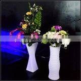 New Solar Illumination PE Plastic Flower Pot With Solar LED Light YXF-1650AS thumbnail-2