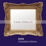 Newest design hot sale polyurethane decoration product high quality PU mirror frame