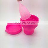 Factory Direct Silicone Folding Cup thumbnail-3