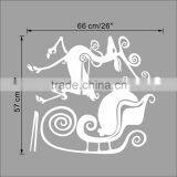 ALFOREVER Christmas Santa's Sleigh Decal - Christmas Decal thumbnail-4
