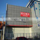 Colorful Pvdf Aluminium Panel Komposit Luar