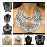 Turkish Indian Alloy Boho Necklace Coin Statement Necklace Quality Choice thumbnail-1