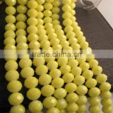4mm Sales of color glass flat beads BZ004