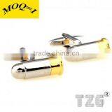 Fashion Stainless Steel Bullet Cufflink
