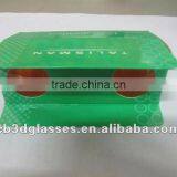 Folding Red Lenses Paper Binoculars