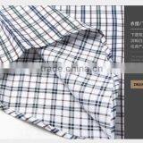 Custom Top Quality Business Mens Dress Shirt Wool Plaid Shirts for Business Man Quality Choice thumbnail-3