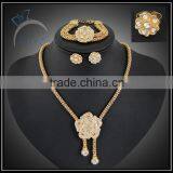 Fashion Flower Shape Jewelry Set/gold Plate Jewelry to Buy thumbnail-1