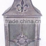 KS4283F- Rectangle Metal Candle Lantern thumbnail-1