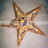 Printed Christmas Paper Stars