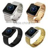 Stainless Steel Replacement Smart Watch Band Wrist Strap Bracelet With Butterfly Buckle Clasp or Fitbit Blaze Smart Watch Band thumbnail-2