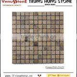 15*15 Biege Carpet Polished Marble Mosaic Tiles thumbnail-4