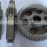 OEM high precision and cnc machining stainless steel/steel spline shafts and ring gears