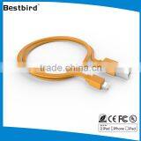 High Quality Transparent Braid Shield Mini Usb Cable thumbnail-1