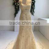 OEM ODM Customized New Hand Work Design Wedding Dress thumbnail-4
