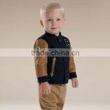 DB2748 Dave Bella 2015 Autumn Winter Infant Outwear Baby Boy Padded Jacket Cool Jacket Boys Fashion Coat Boy Bassball Jacket Quality Choice thumbnail-1
