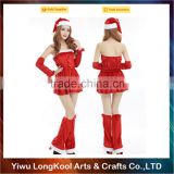Wholesale red Christmas dress costume sexy women costume for sale