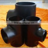 1/2 inch 90 degree equal carbon steel pipe fitting tee