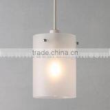 UL CUL Listed Modern White Frosted Glass Shade Hanging Lamp Hotel For Dinning Hall C30024