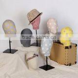 Fabric Display Head With Round Base Square Base