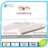 2/4 Hotel and Restaurant Ceramic Serving Tray, Porcelain Serving Tray