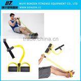 Yoga Fitness Equipment Foot Chest Pull Rope Fitness With Pedals Elastic Rope thumbnail-1