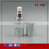 Classic airless pump bottle; popular palstic bottle; aluminum 80ml bottles