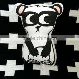 Creative Lovely Cartoon Style Radio Wave Panda Brown Bear and Hook Robot Plush Toy Back Pillow Cushion thumbnail-3