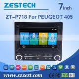 GPS+DVD+BT+TV+3G+Phone car dvd gps navigation for Peugeot 405 with Win CE 6.0 system 800MHz MCU DVR OBD2