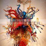 hand blown glass chandelier decoration XO-20150628&Murano glass chandelier from famous Chinese glass artist Mr Ou