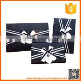 Customized printed paper black and white gift box