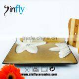 Stock Ceramic Dinner Plate for Weddings thumbnail-2