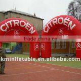 Red Citroen Inflatable Advertising Promotion Arch Door