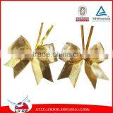 2016 Cheap Factory Handmade Metallic Ribbon Bows for Decoration