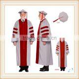 Mercerized Plain Tricot Fabric 100 Polyester Bachelor Gown Fabric