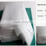 China High Quality Breathable 100% PP Nonwoven White Bed Sheet, Bed Cover