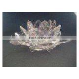 Elegant Crystal Candlestick Glass Candlestick thumbnail-1