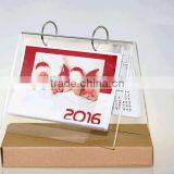 Clear Acrylic Table Calendar Office Calendar 4x6 thumbnail-1