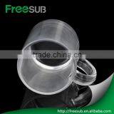 Eco-Friendly 11oz Sublimation Mug Transparent Coffee Beer Mug Whoelsale In Yiwu Market thumbnail-5