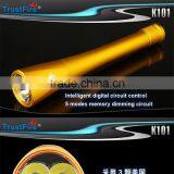 TrustFire 2012 Special Design for London Olympic Torch TR-K101 5 Modes 3 Cree XM-L T6 Led Torch Flashlight