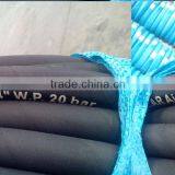 Black Large Diameter Flexible 4 Inch Rubber Acid Suction And Discharge Hose thumbnail-2