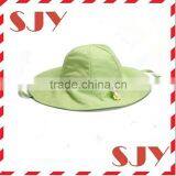 Personalized Unisex Solid Brim Sun Protection Baby Summer Hat thumbnail-4