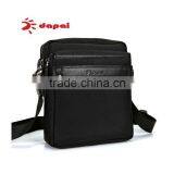 Twill Leather Mens Business Bag Black Fashion Shoulder Bag thumbnail-2