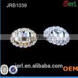 Rhinestone Buttons Round Diamante Crystal for Hair Flower Clip Wedding Invitation