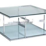 Tempered Glass Metal Legs for Coffee Table
