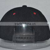 Guangzhou Hat Factory Professional Custom 100% Wicking Performance Polyester/black/embroidery Logo/flat Brim Hat thumbnail-2