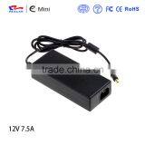 7.5A AC Adapter 12V DC Power Supply For Computers, Input AC 100V - 240V Output 12VDC 47Hz to 63Hz thumbnail-2
