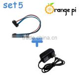 Orange PI Set 5 : Sata Cable + Power Supply. Orange PI is not included in this set.