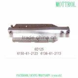 6150-61-2111 OIL COOLER 7 ROWS FITS FOR 6D125 PC400-6 thumbnail-1