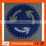 New Design Circle Solar LED Traffic Sign of Island Road thumbnail-2